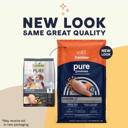 Canidae Pure Dog Grain Free Senior Chicken Dry Dog Food