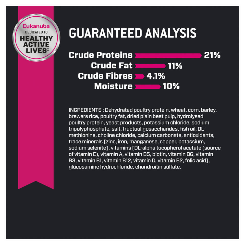 Eukanuba Large Breed Adult Chicken Dry Dog Food