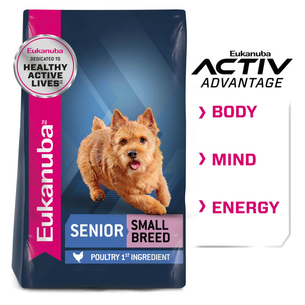 Eukanuba Small Breed Senior Chicken Dry Dog Food