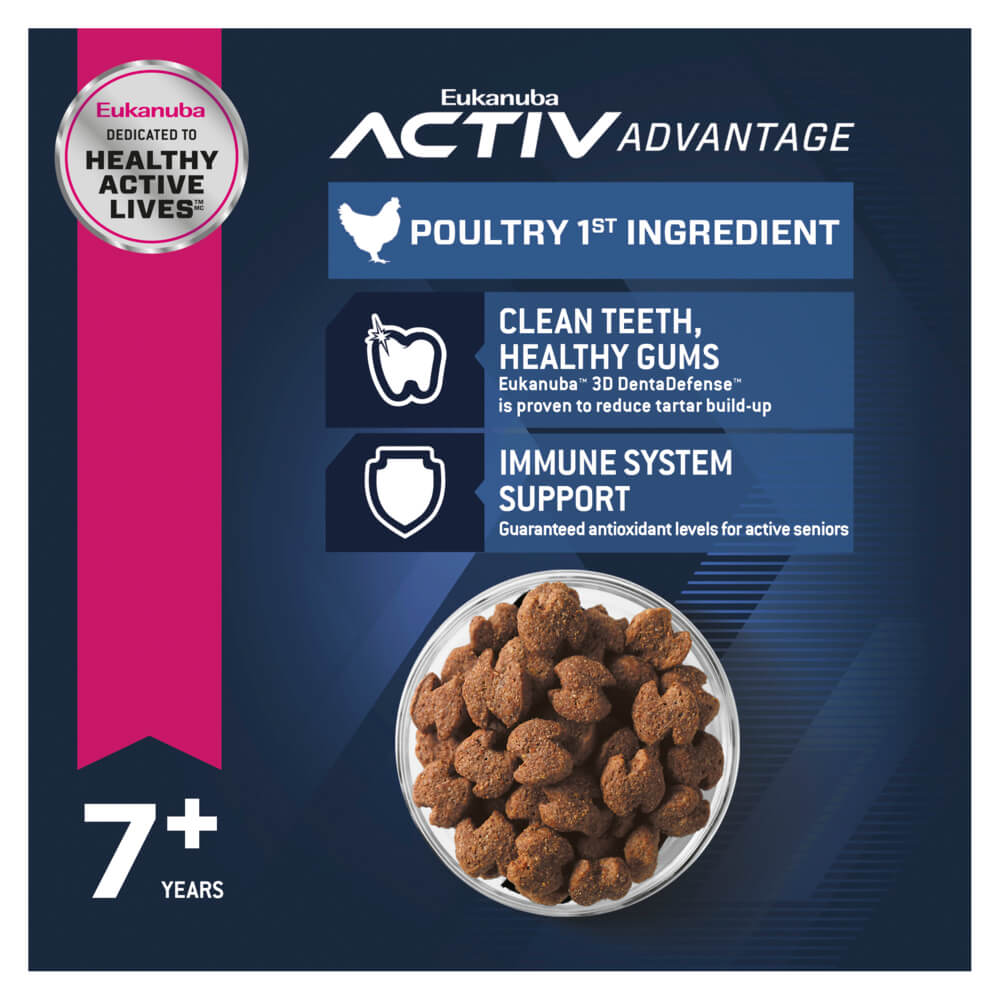 Eukanuba Small Breed Senior Chicken Dry Dog Food