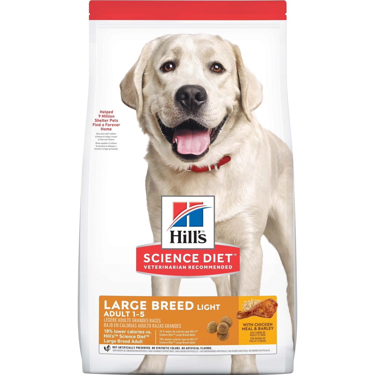 Hill's Science Diet Large Breed Light Adult Chicken Dry Dog Food