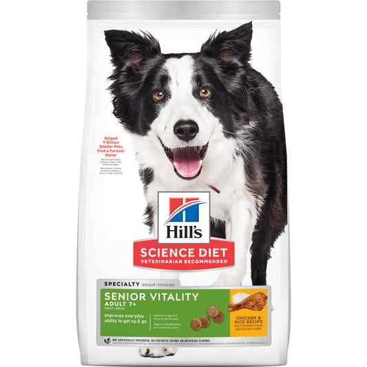 Hill's Science Diet Youthful Vitality Senior Chicken Dry Dog Food