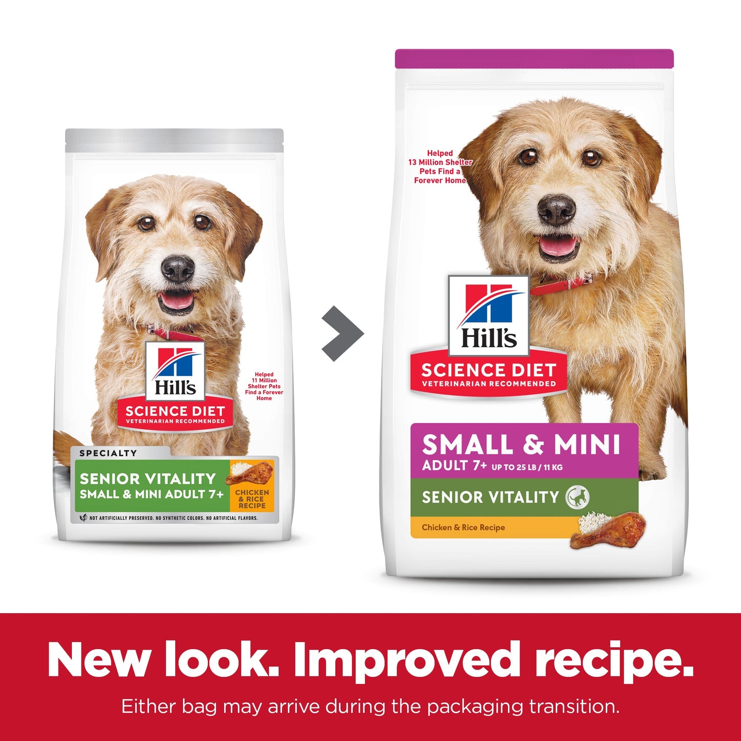 Hill's Science Diet Youthful Vitality Small & Mini Senior Chicken Dry Dog Food