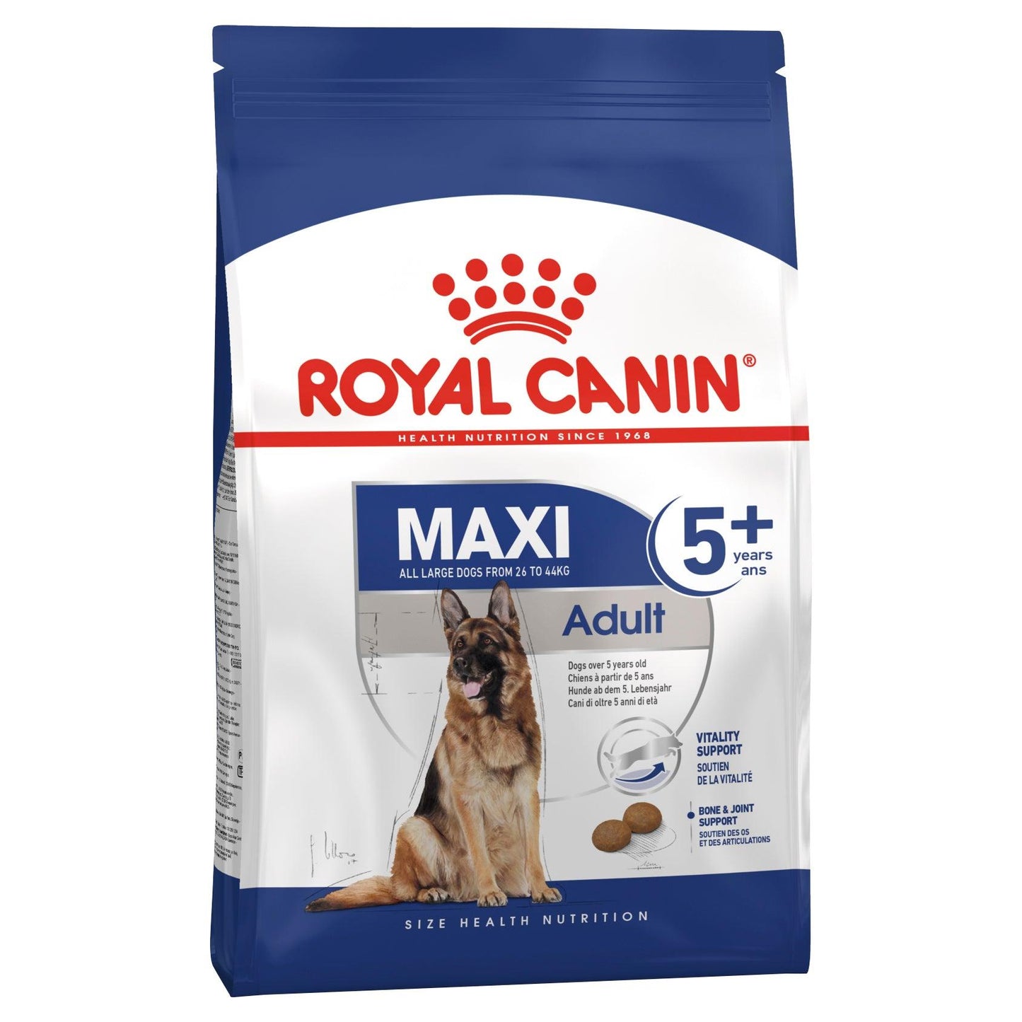 Royal Canin Maxi Large Breed Adult 5+ Chicken Dry Dog Food