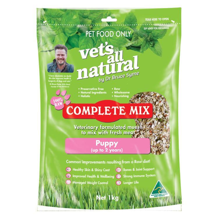 Vets All Natural Complete Mix Puppy Dry Dog Food