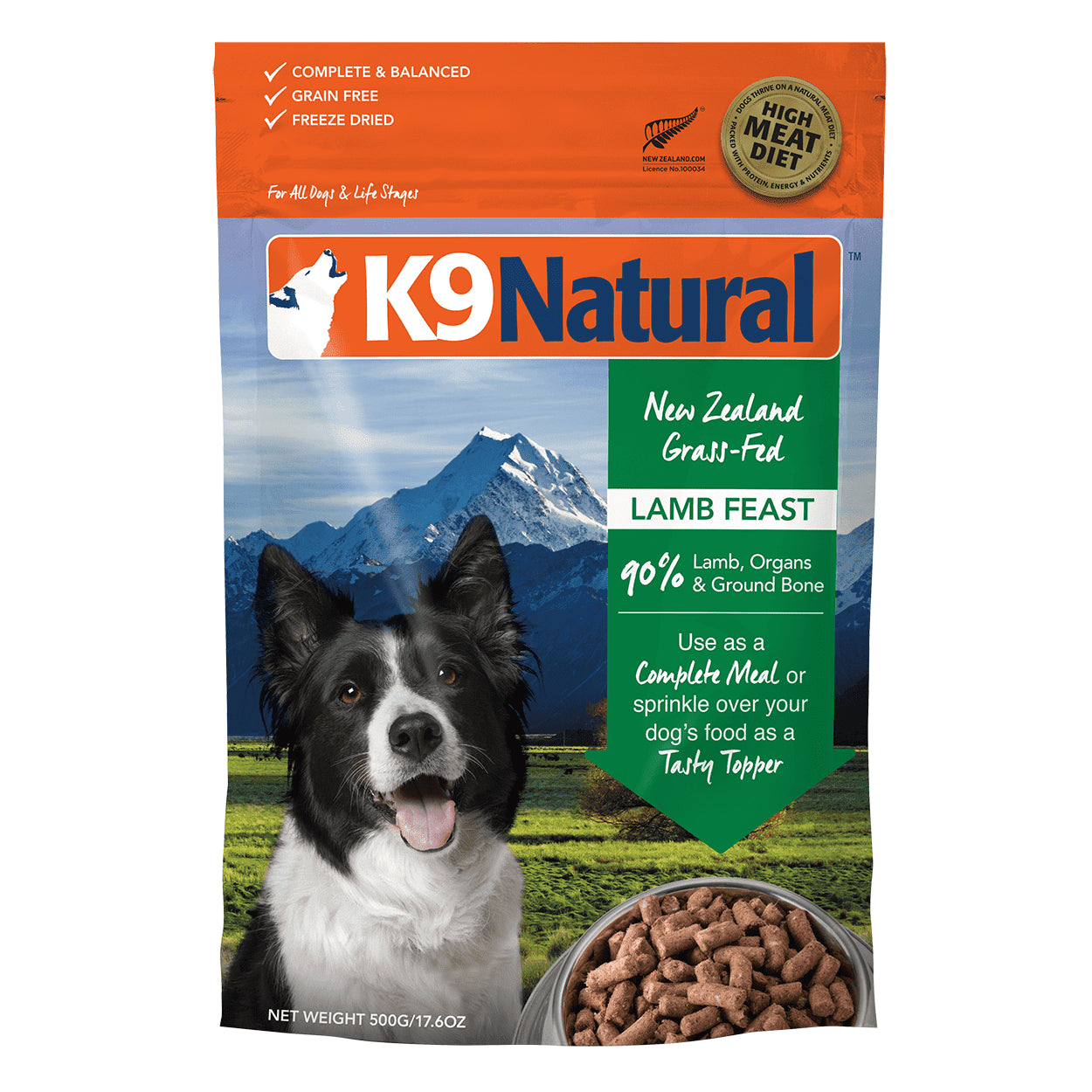 K9 Natural Grain Free Lamb Dry Dog Food