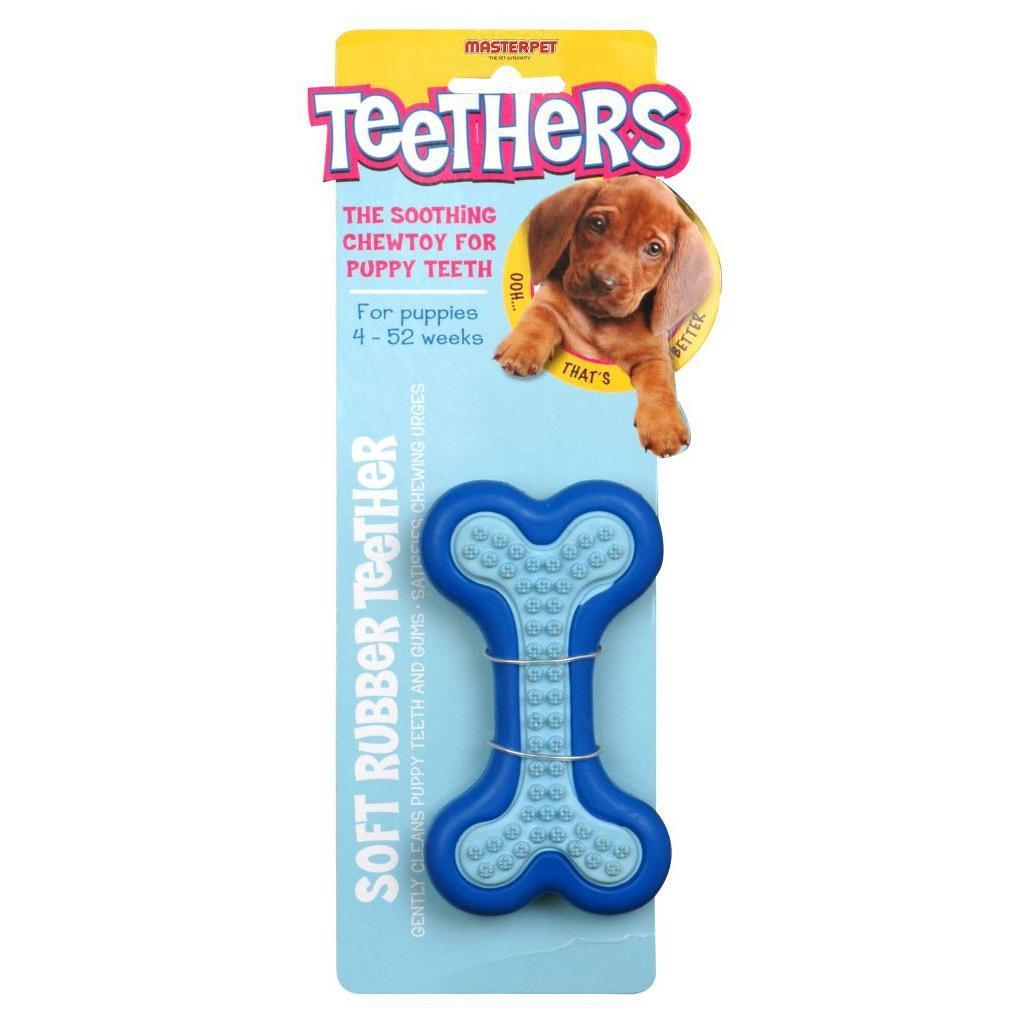 Teethers Dental Massager Bone Dog Chew Toy