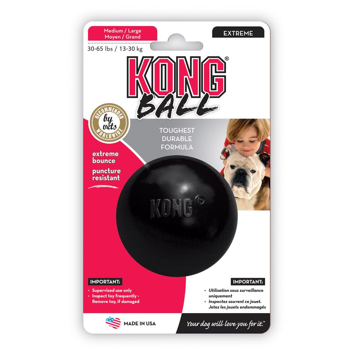 KONG Extreme Ball Dog Toy for Powerful Chewers