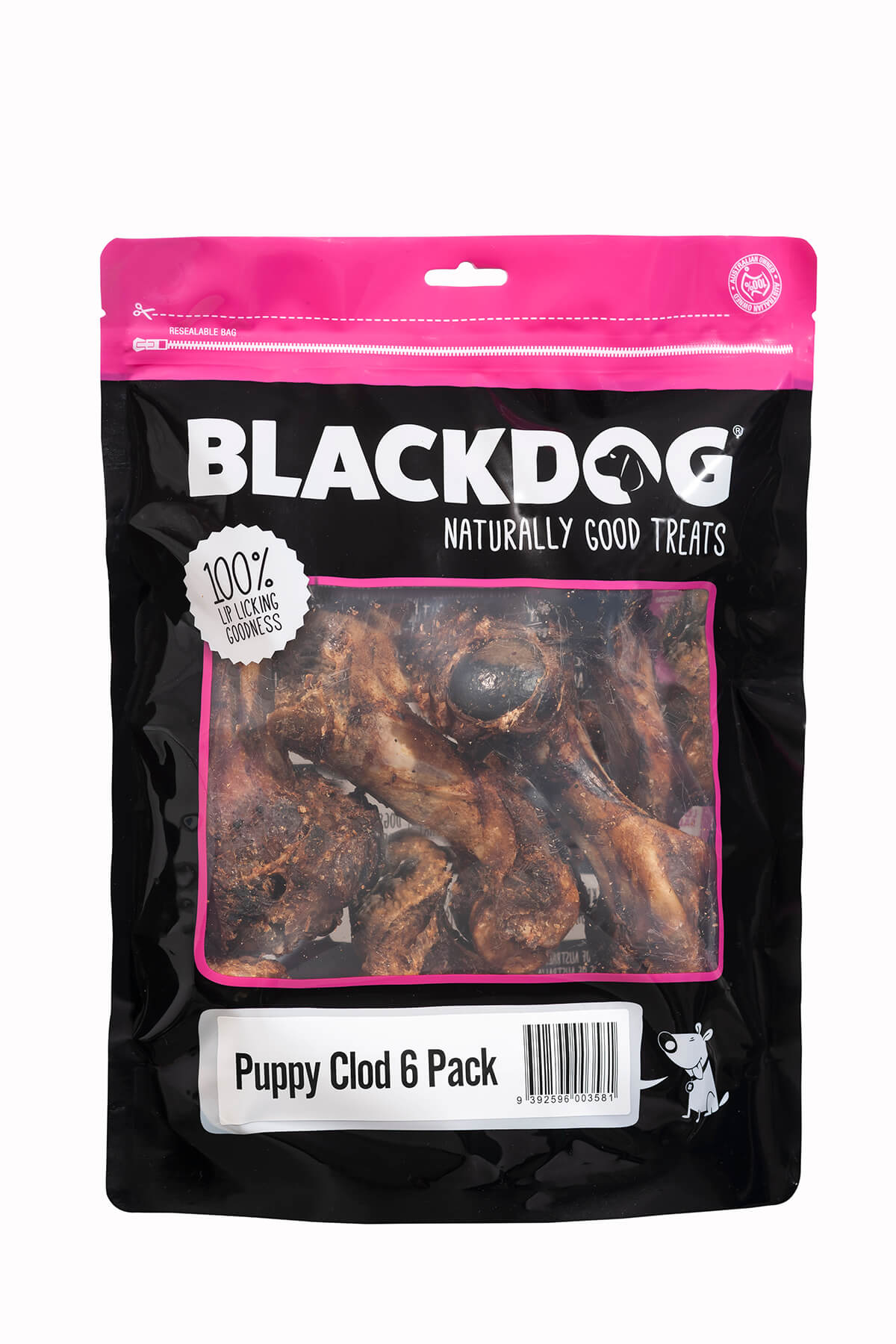 Blackdog Puppy Clod Dog Treat