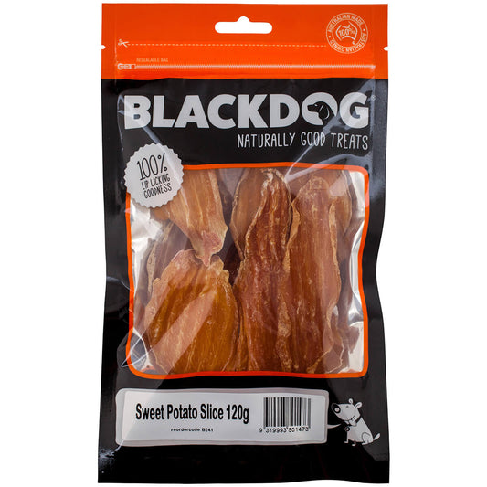 Blackdog Sweet Potato Slice Dog Treats 120g