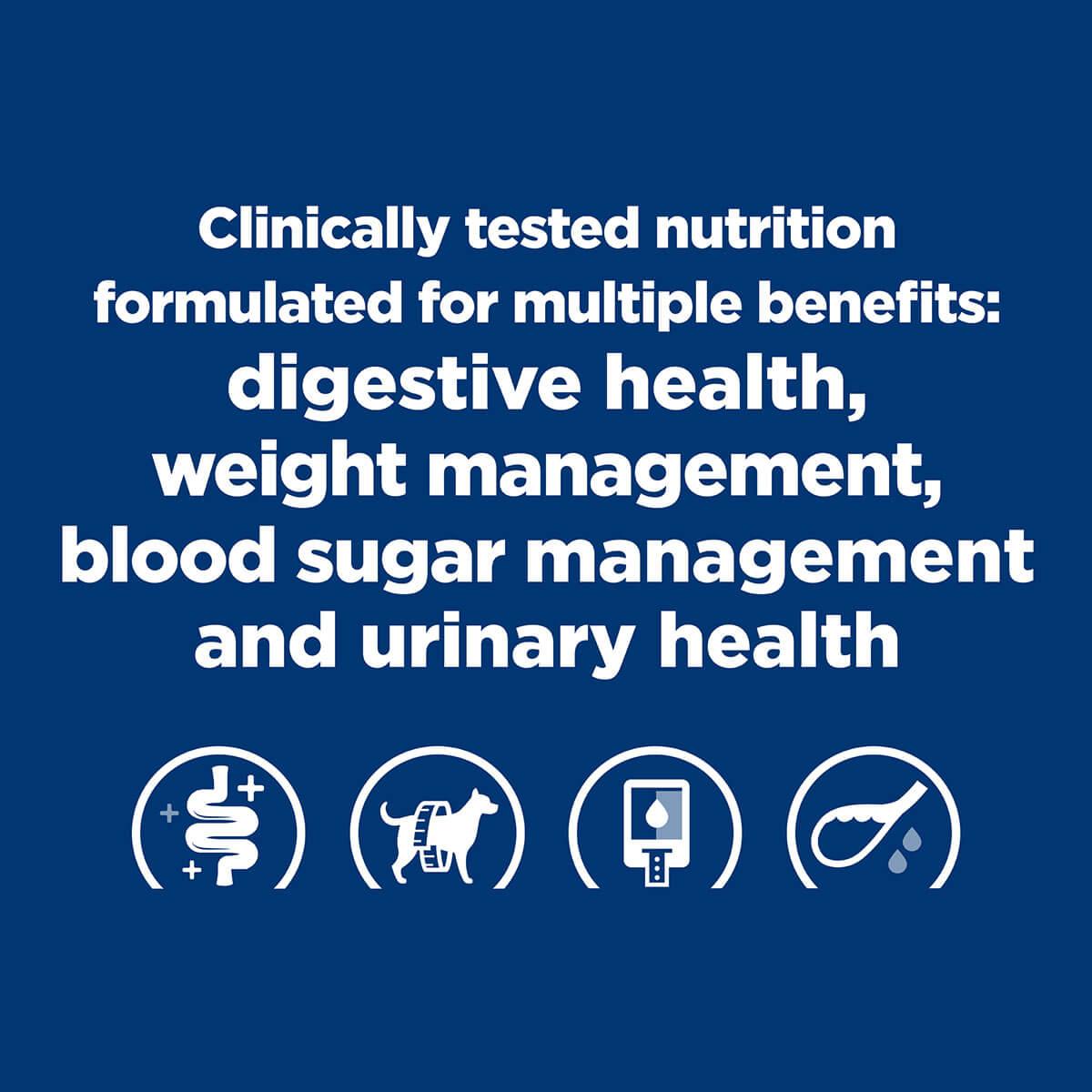 Hill's Prescription Diet W/D Multi Benefit Dry Dog Food