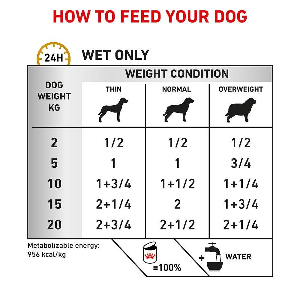 Royal Canin Veterinary Urinary Adult Wet Dog Food Cans
