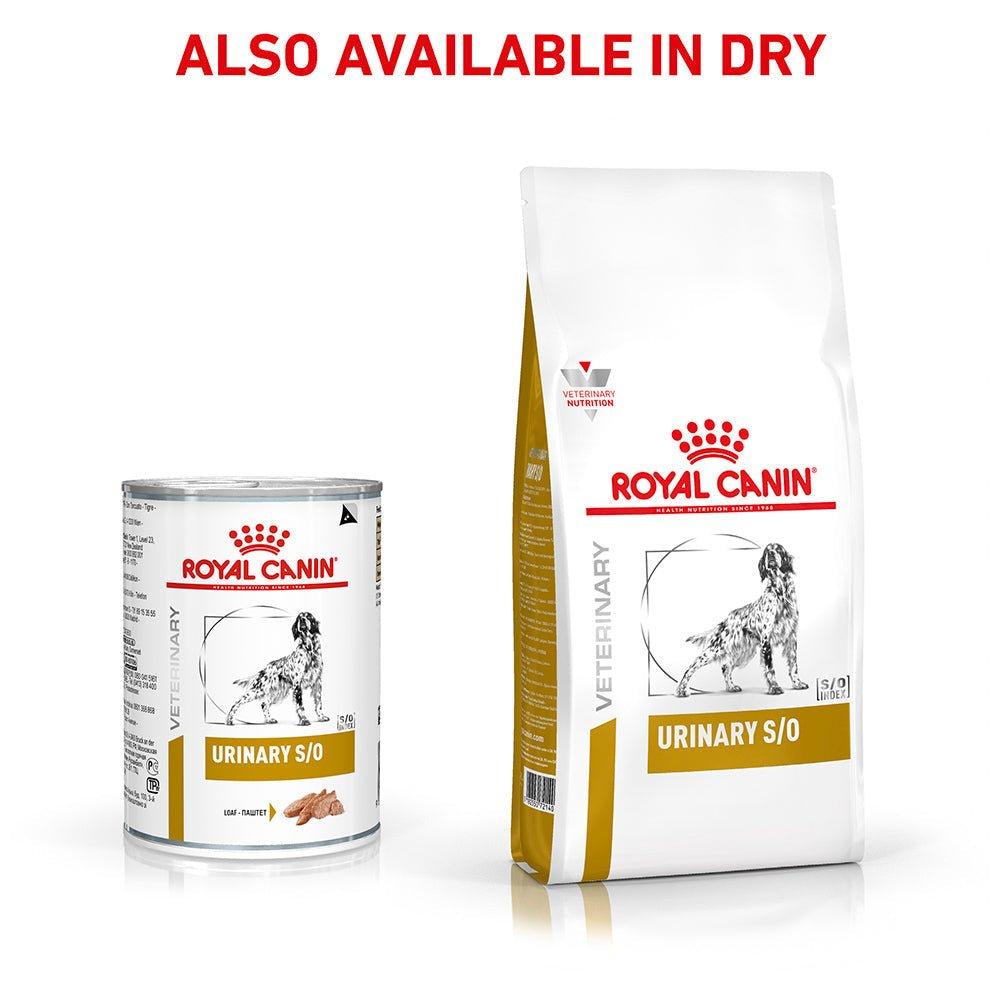 Royal Canin Veterinary Urinary Adult Wet Dog Food Cans