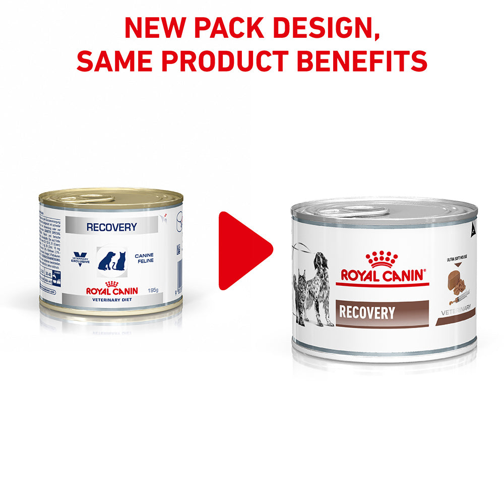 Royal Canin Veterinary Recovery Adult Wet Food Cans