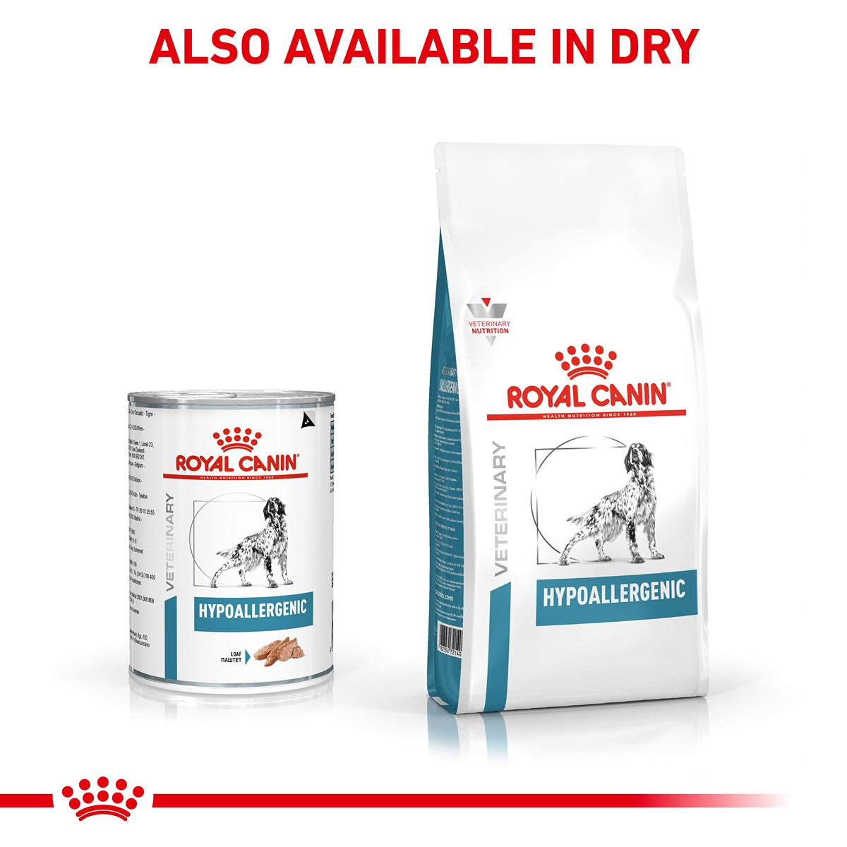 Royal Canin Veterinary Hypoallergenic Wet Dog Food Cans