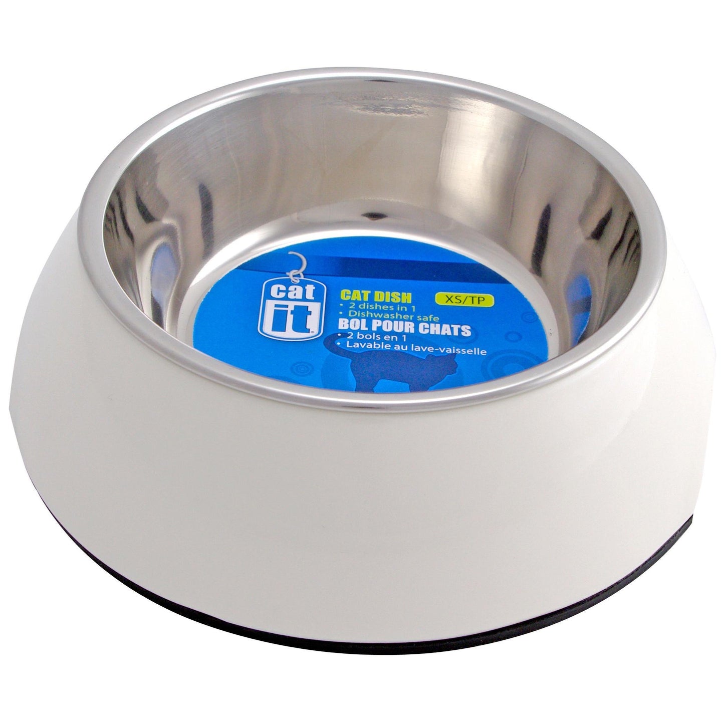 Catit 2 in 1 Durable Cat Bowl