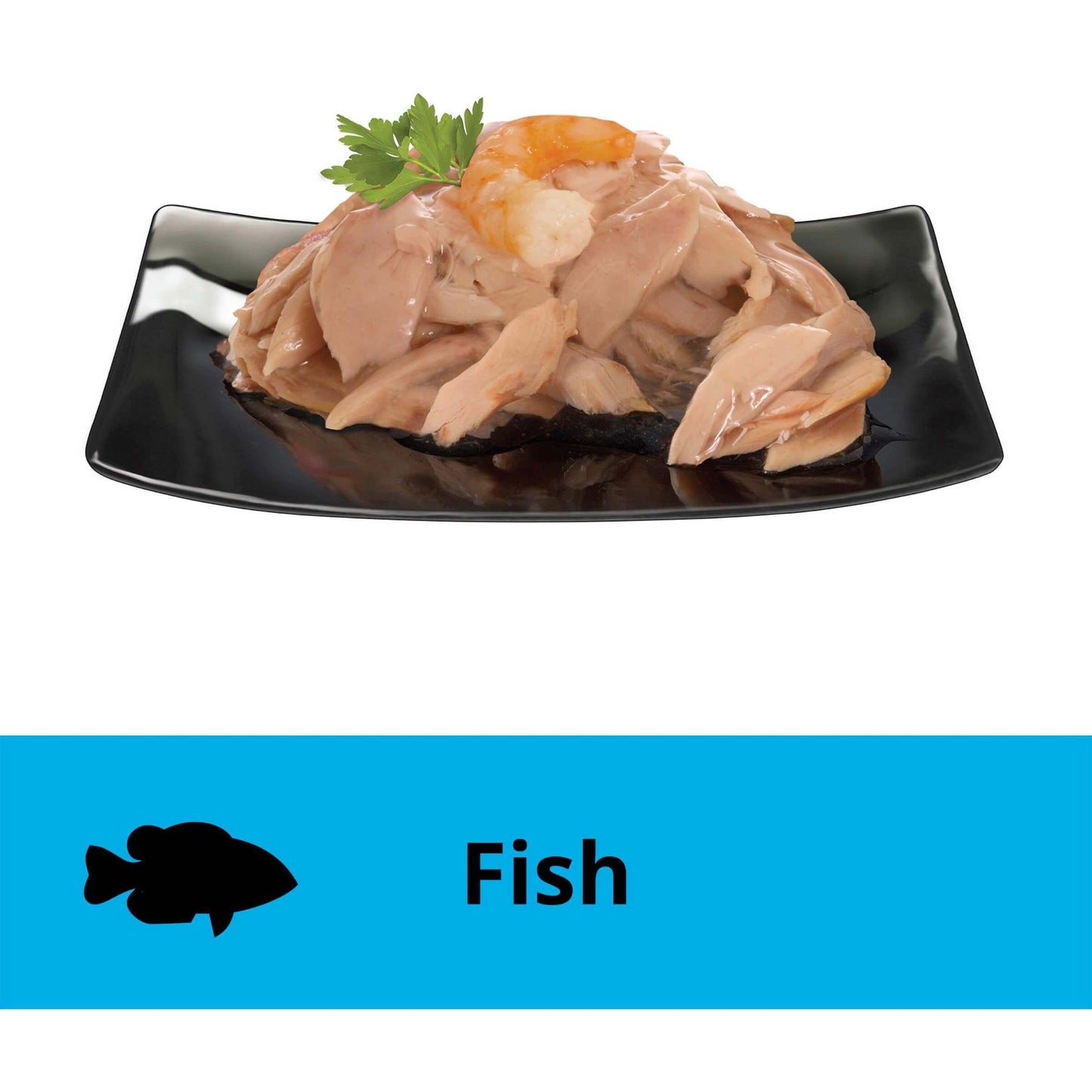 Dine Desire Tuna Fillets & Whole Prawns In A Seafood Sauce Wet Cat Food
