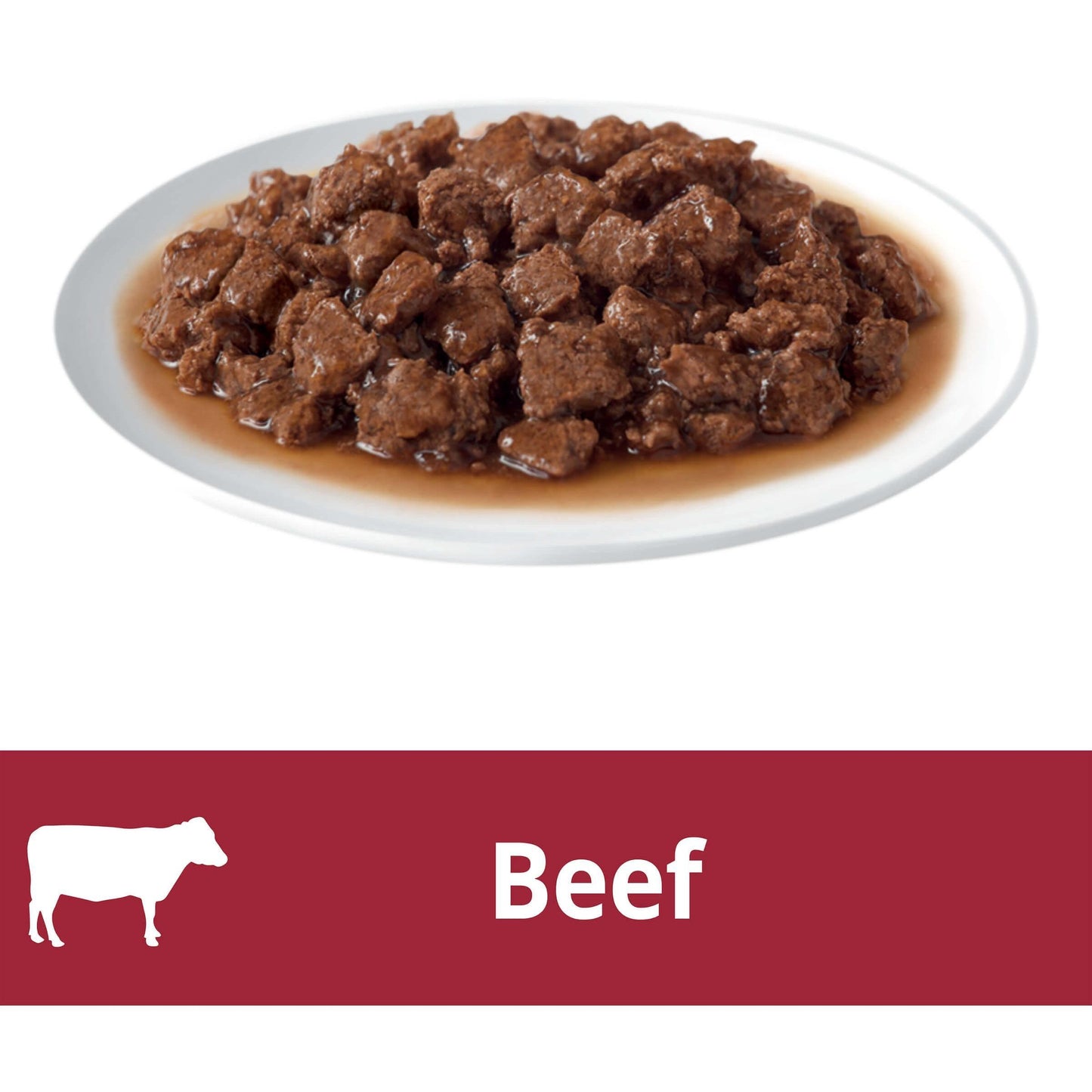 Dine Daily Variety Beef & Liver Cuts In Gravy Wet Cat Food Tray