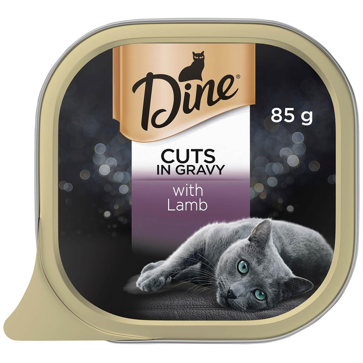 Dine Daily Variety Lamb Cuts In Gravy Wet Cat Food Tray