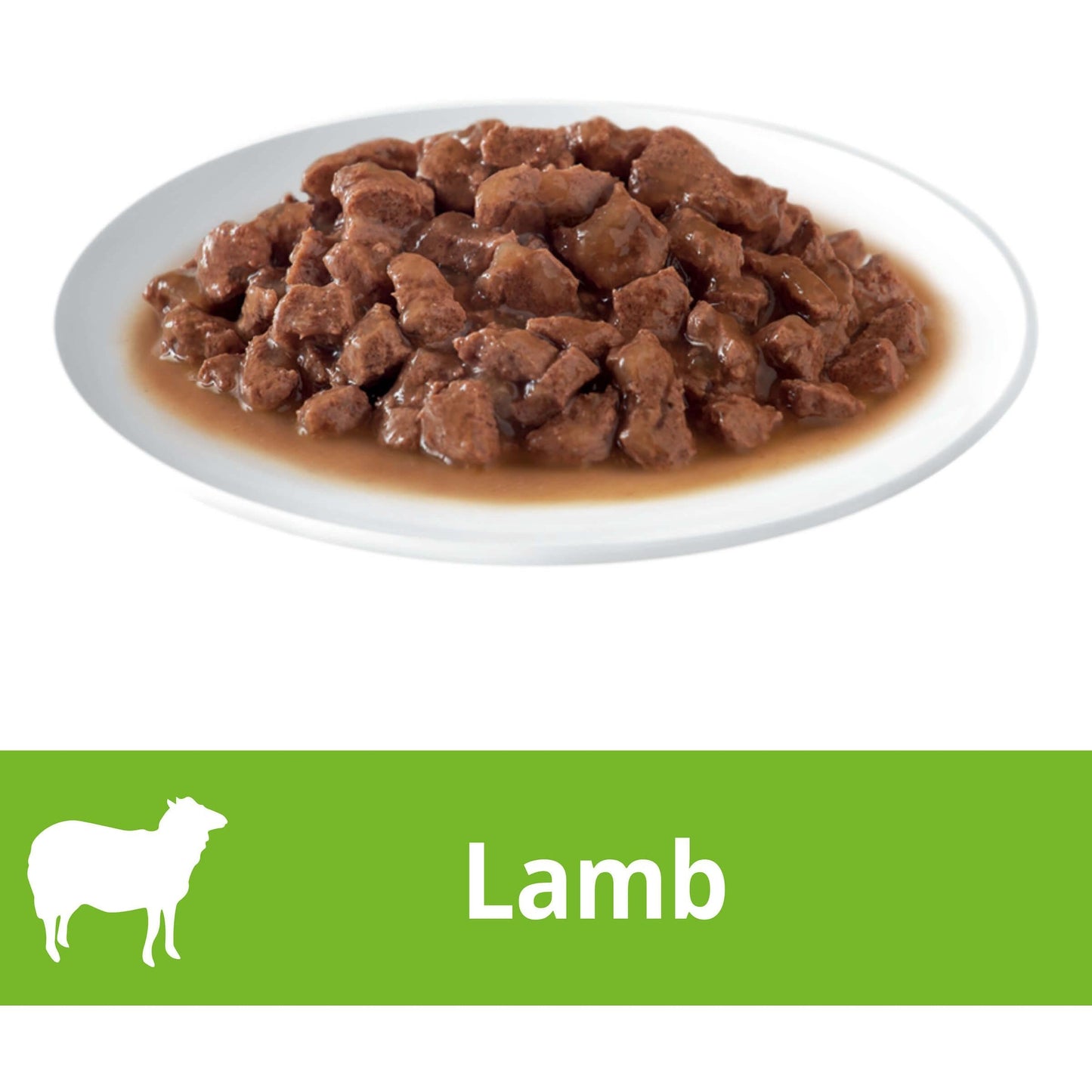 Dine Daily Variety Lamb Cuts In Gravy Wet Cat Food Tray