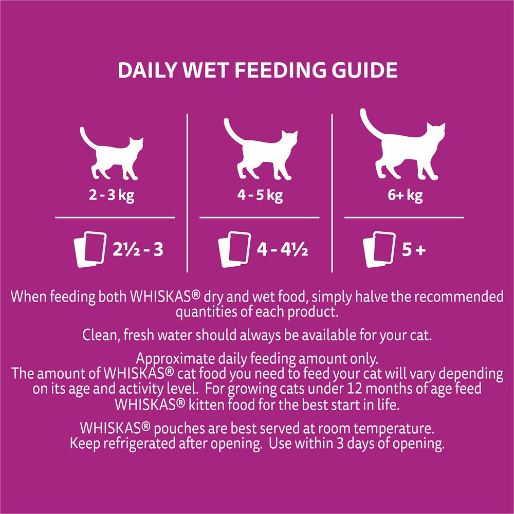 Whiskas Adult So Meaty Meat Cuts Gravy Wet Cat Food