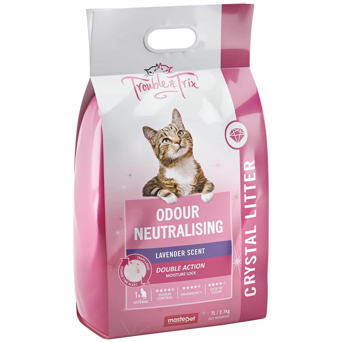 Trouble & Trix Angel Silica Crystal Cat Litter