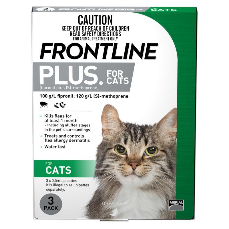 Frontline Plus  Flea Treatment for Cats