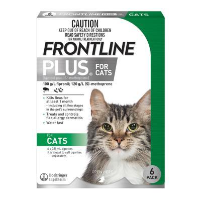 Frontline Plus  Flea Treatment for Cats