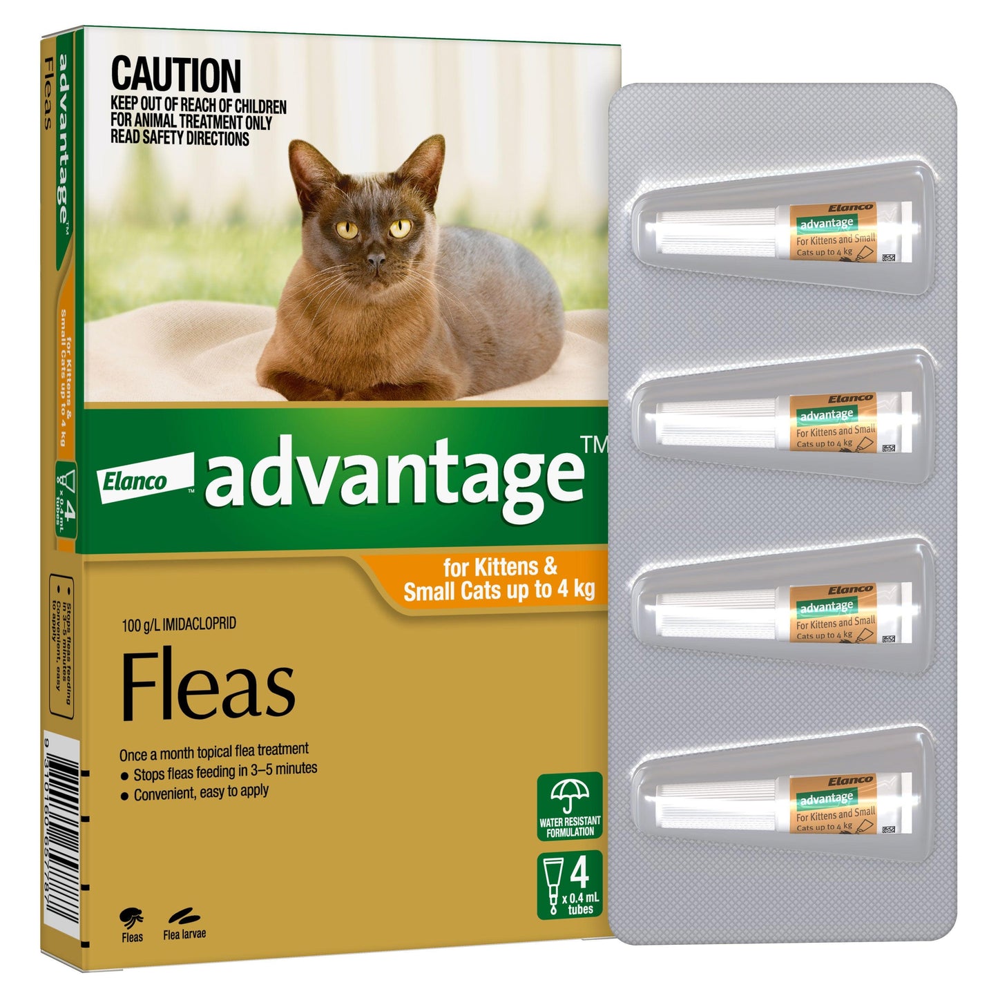 Advantage Flea Treatment <4kg Cat