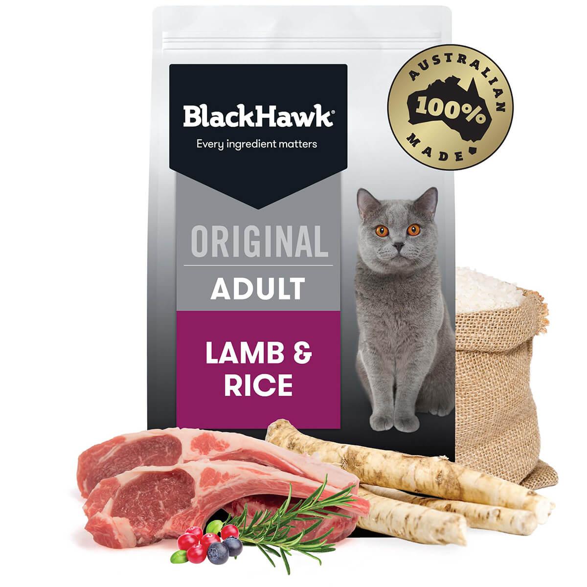 Black Hawk Original Adult Lamb Dry Cat Food