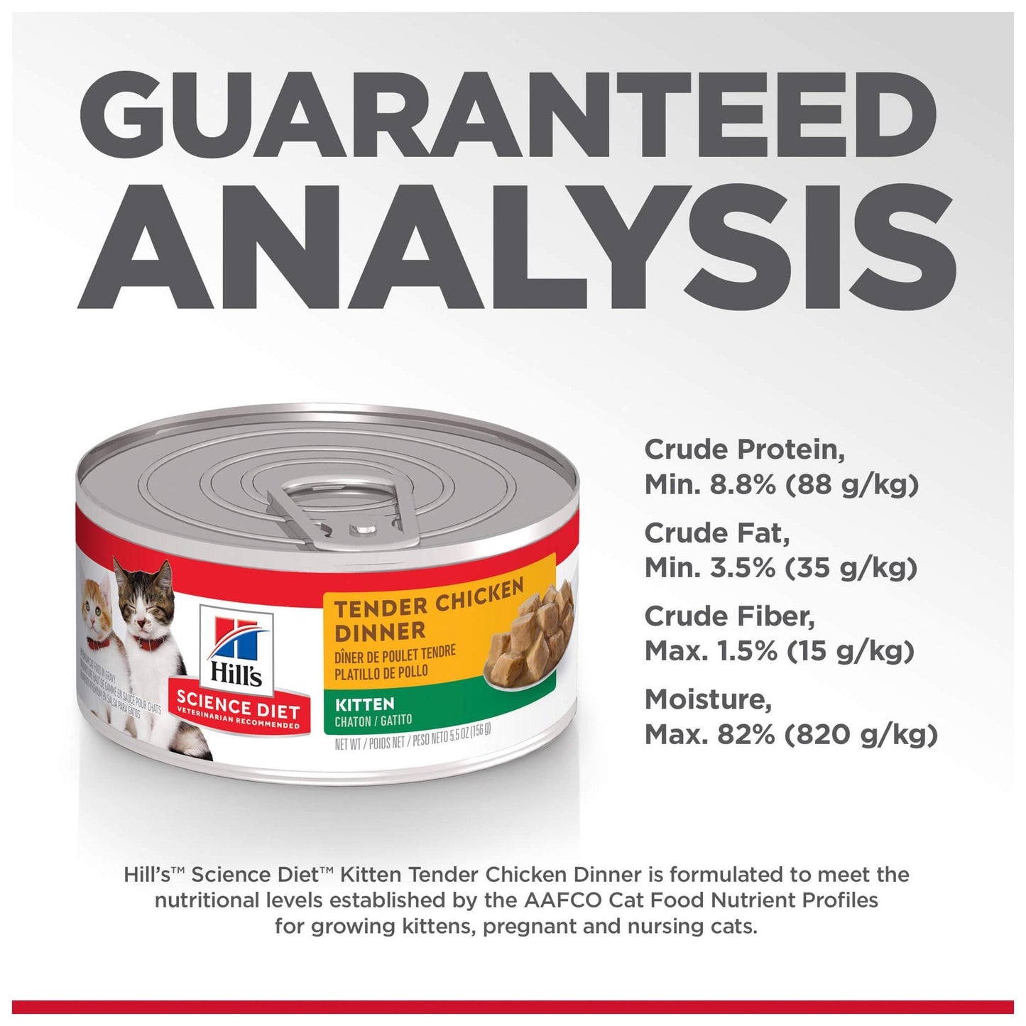 Hill's Science Diet Tender Dinners Kitten Chicken Wet Cat Food