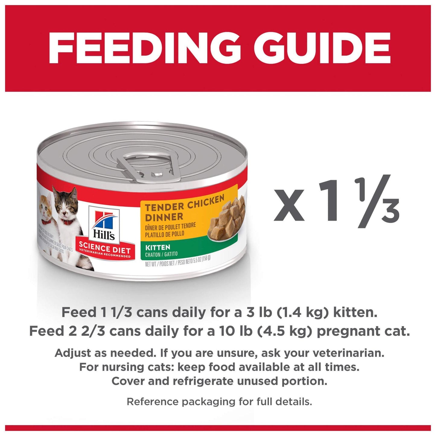 Hill's Science Diet Tender Dinners Kitten Chicken Wet Cat Food