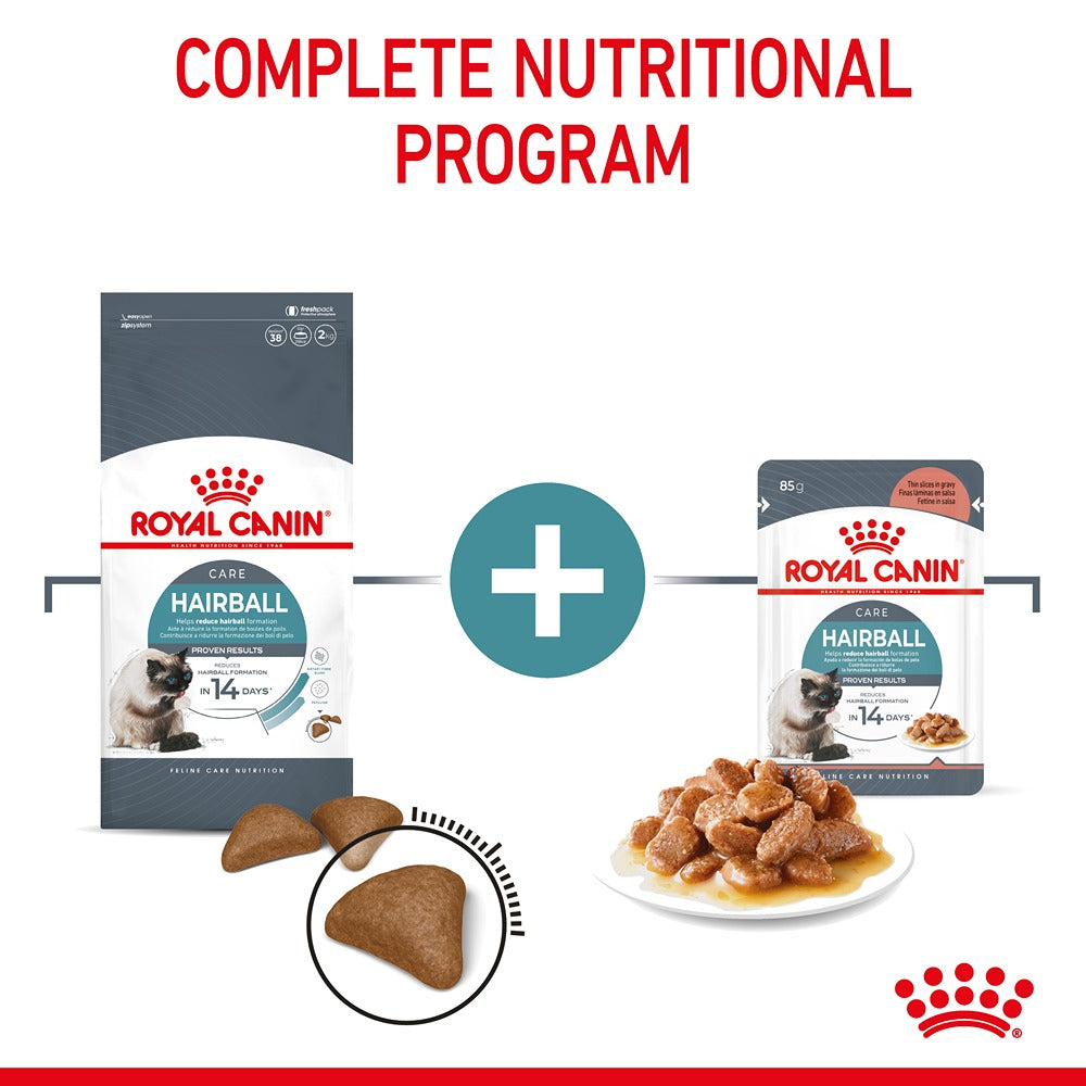 Royal Canin Hairball Care Gravy Adult Wet Cat Food 85g