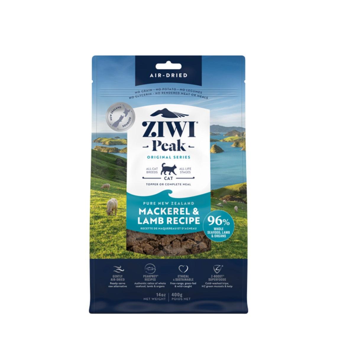 Ziwi Peak Air Dried Mackerel & Lamb Recipe Dry Cat Food