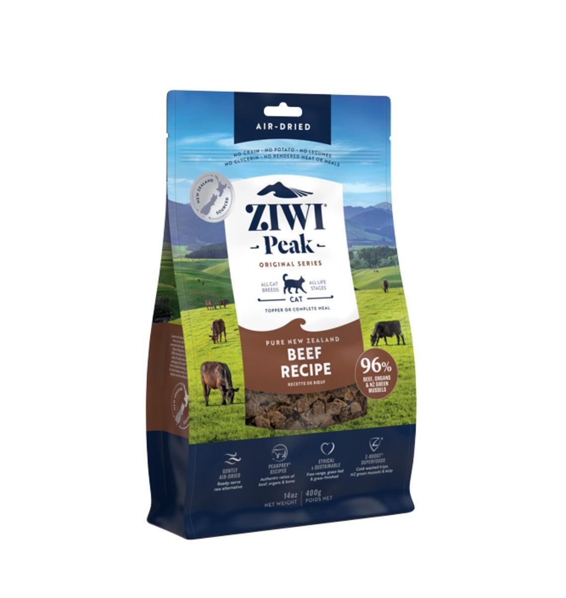 Ziwi Peak Air Dried Beef Recipe Dry Cat Food