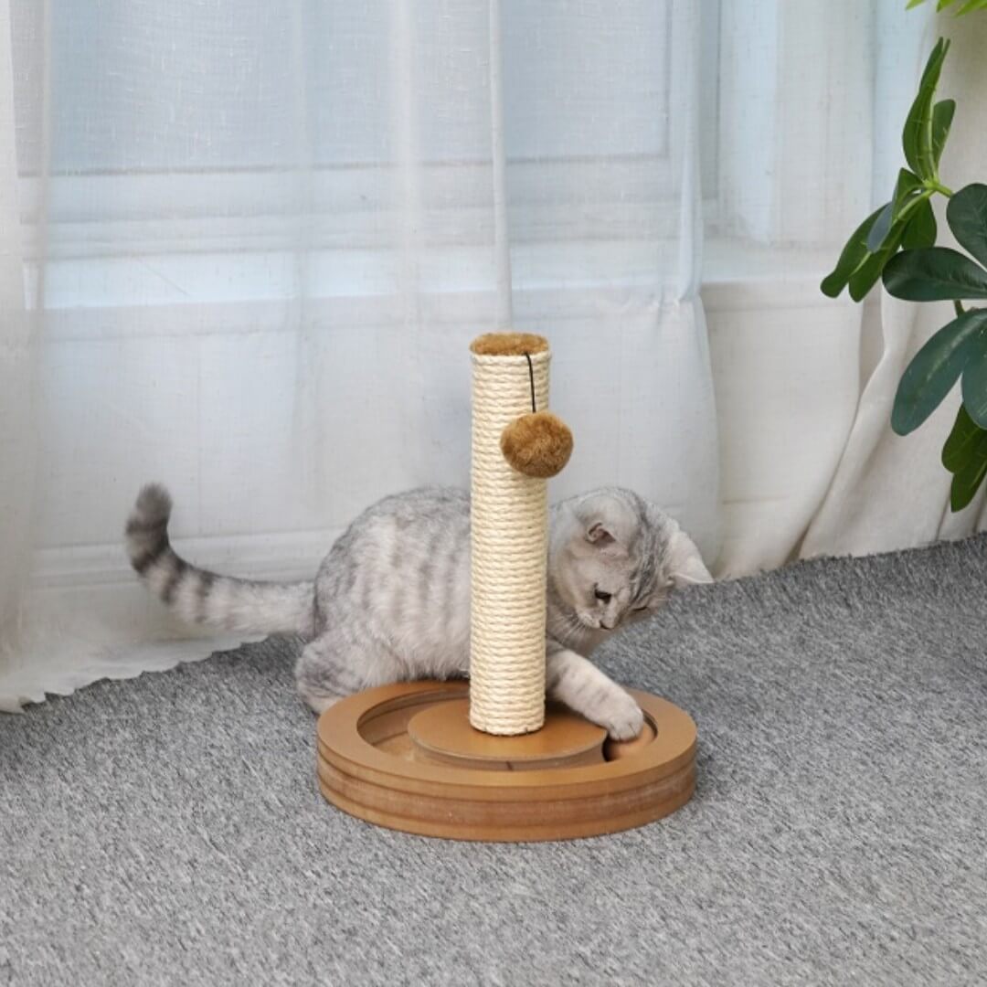 Petpals Multi-Fun Cat Scratcher Post