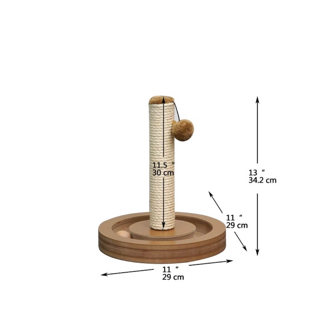 Petpals Multi-Fun Cat Scratcher Post