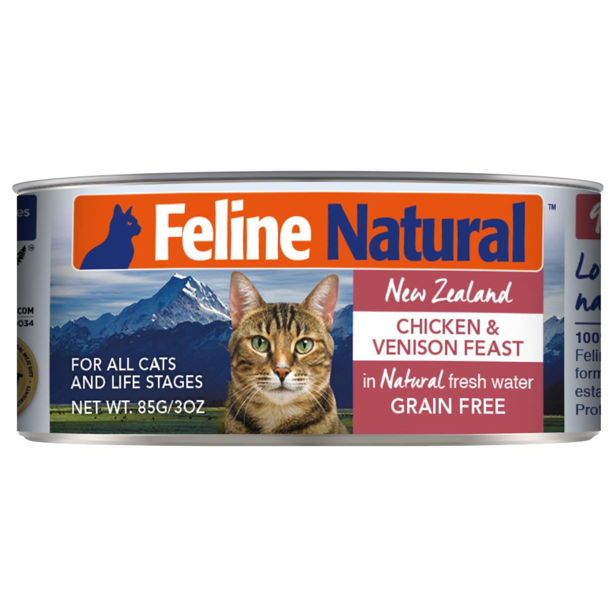 Feline Natural Grain Free Chicken & Venison Wet Cat Food