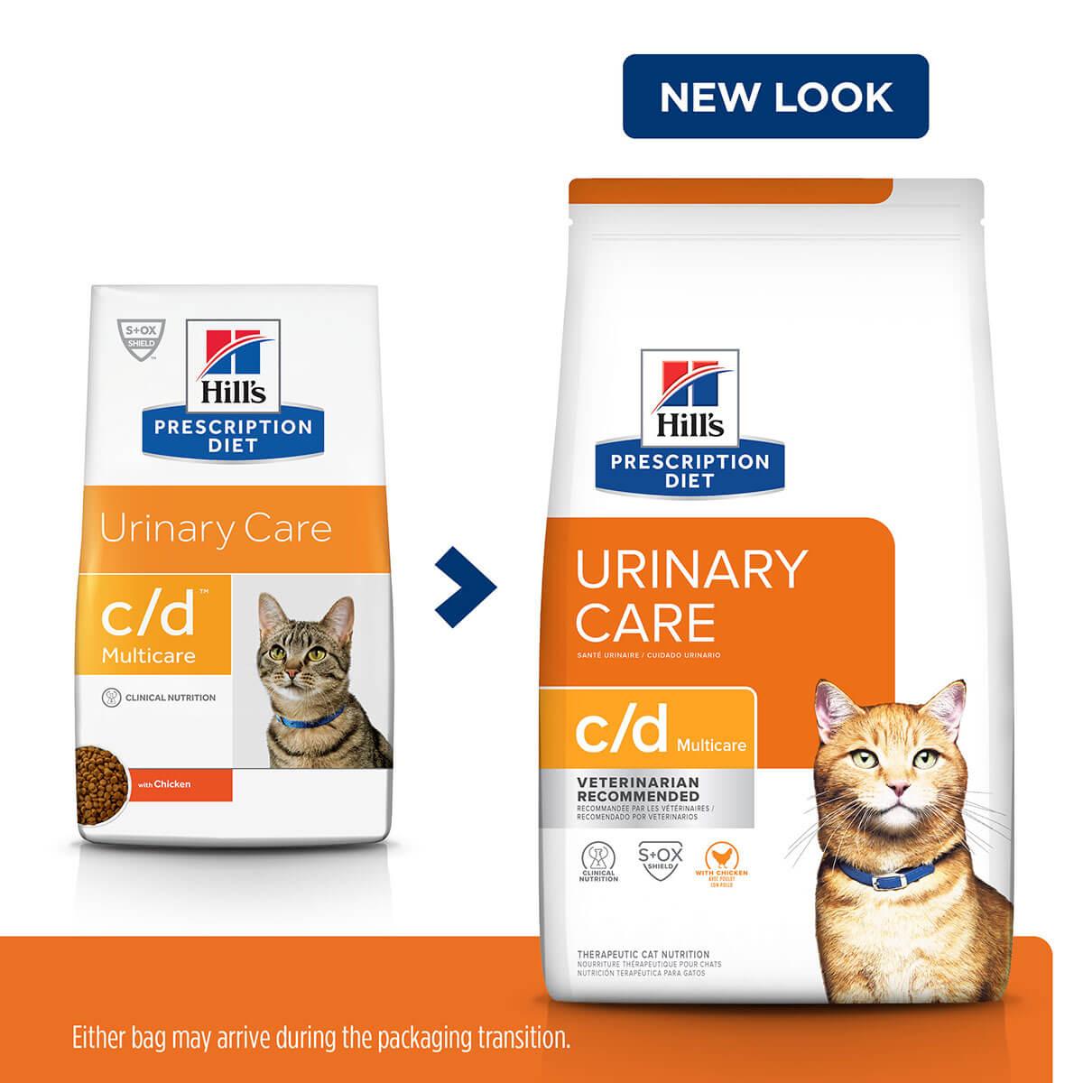 Hill's Prescription Diet C/D Multicare Urinary Care Chicken Dry Cat Food