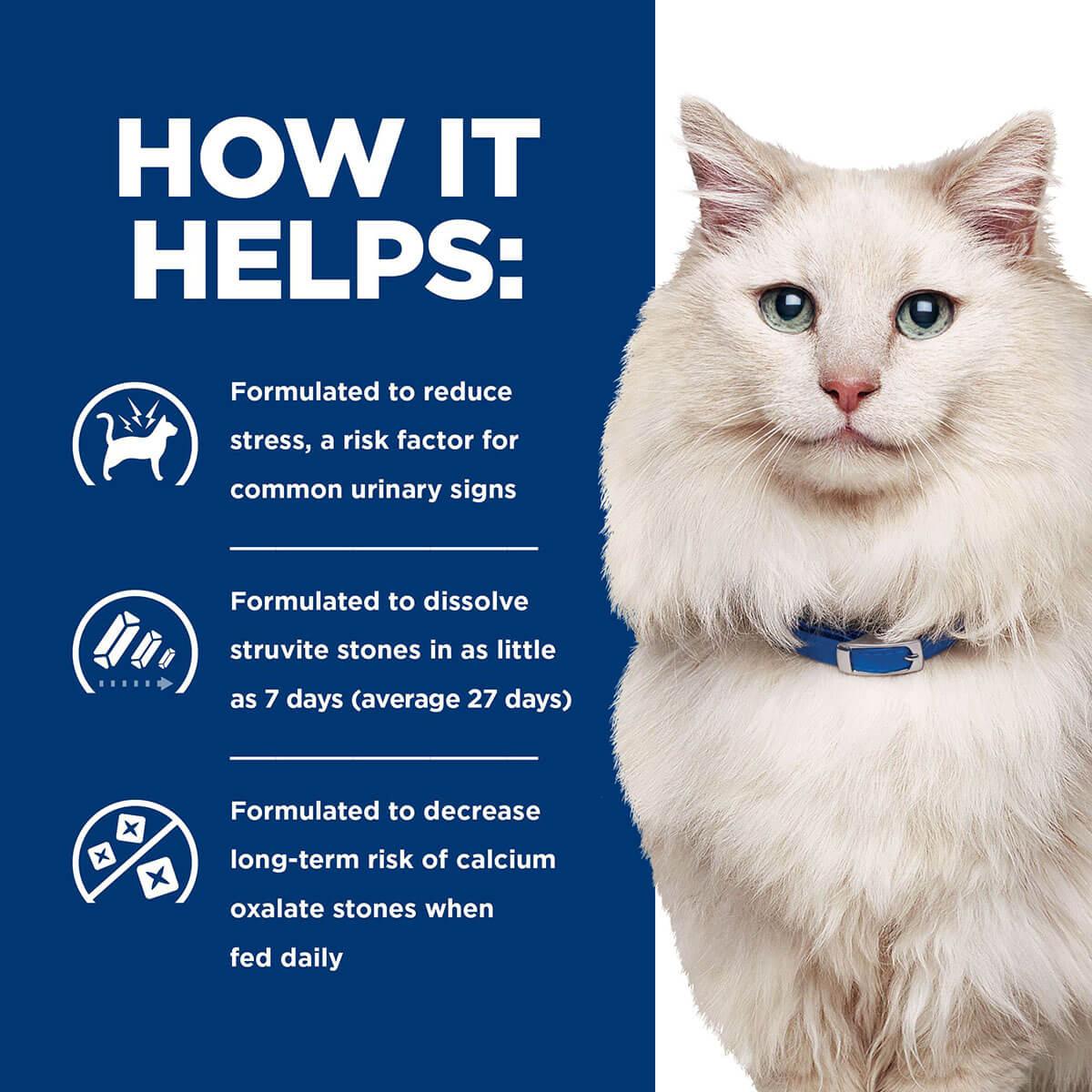 Hill's Prescription Diet C/D Multicare Stress Urinary Care Chicken & Vegetable Stew Wet Cat Food 82g