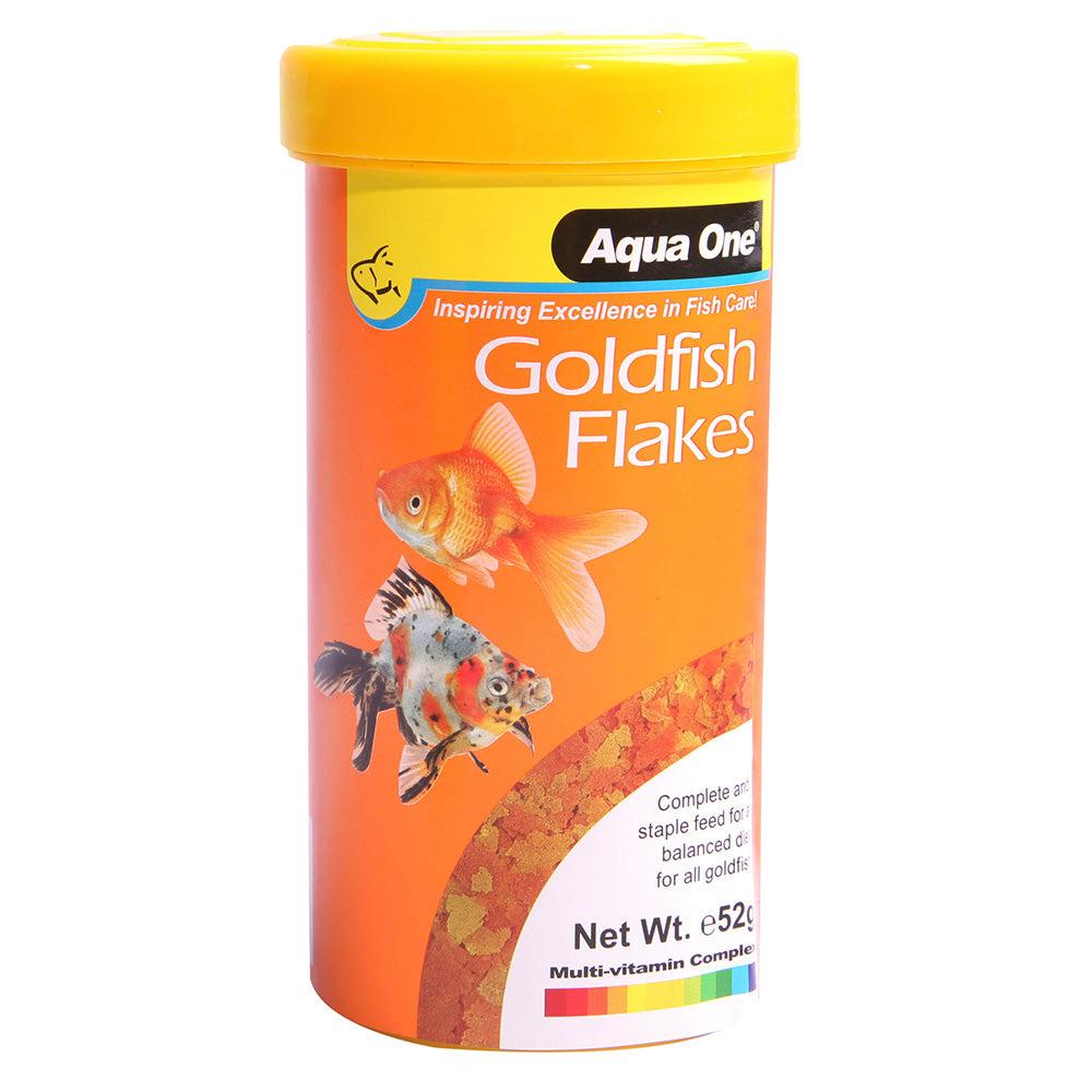 Aqua One Goldfish Flakes Fish Food