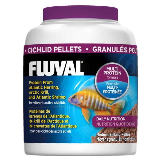 Fluval Sinking Pellet Fish Food for Medium Cichlids