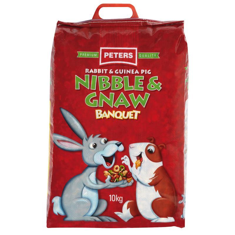Peters Nibble & Gnaw Rabbit and Guinea Pig Food Mix