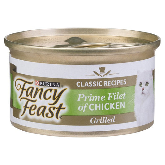 Fancy Feast Prime Filet Of Chicken Wet Cat Food 85G