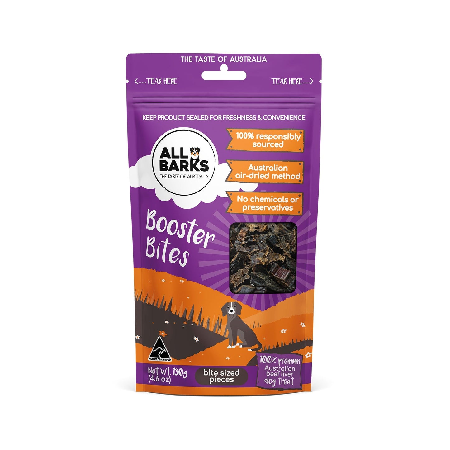 All Barks Beef Booster Bites Dog Treats