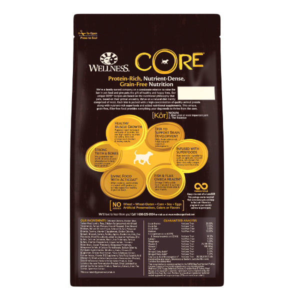 Wellness Core Grain Free Puppy Formula Dry Dog Food