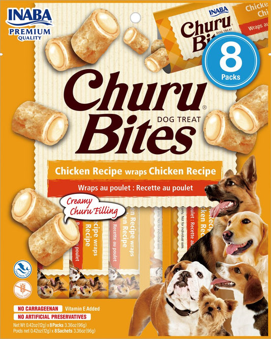 Inaba Churu Bites Chicken Wraps Chicken Recipe Dog Treats