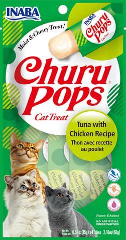 Inaba Churu Pops Tuna Recipe Cat Treats