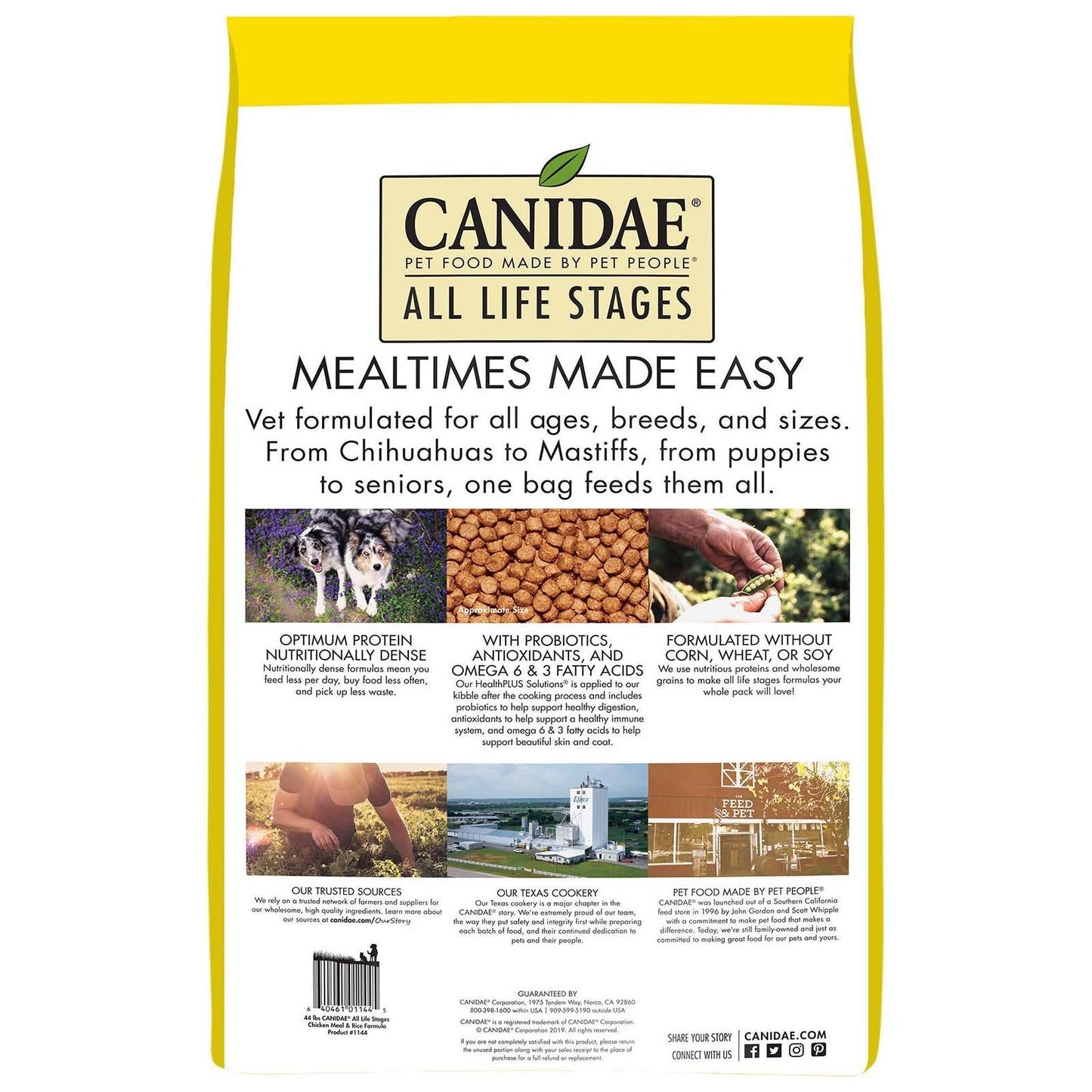 Canidae All Life Stages Chicken Dry Dog Food