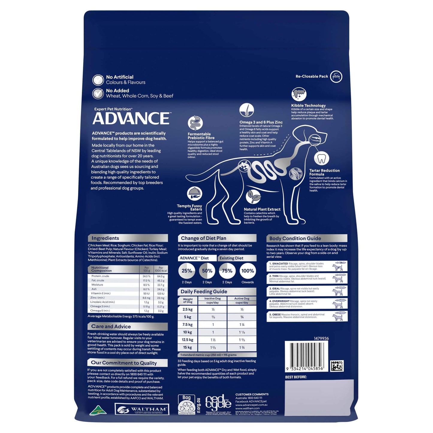 Advance Dental Care Toy & Small Breed Adult Dry Dog Food
